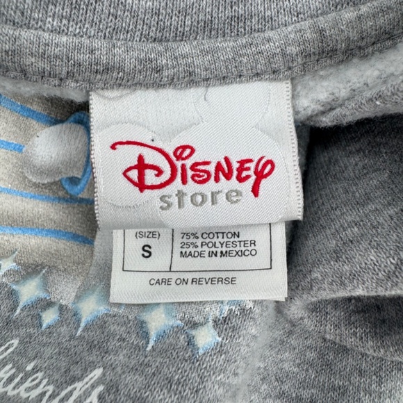 Winnie The Pooh Sweatshirt Women Small Gray Snow Winter Disney Store Piglet - Picture 8 of 11